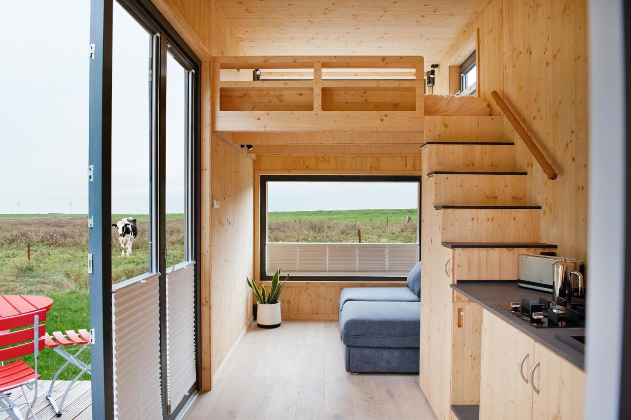 Tiny House Nature 13 Zur Kuhweide - Green Tiny Village Harlesiel Carolinensiel Exteriör bild